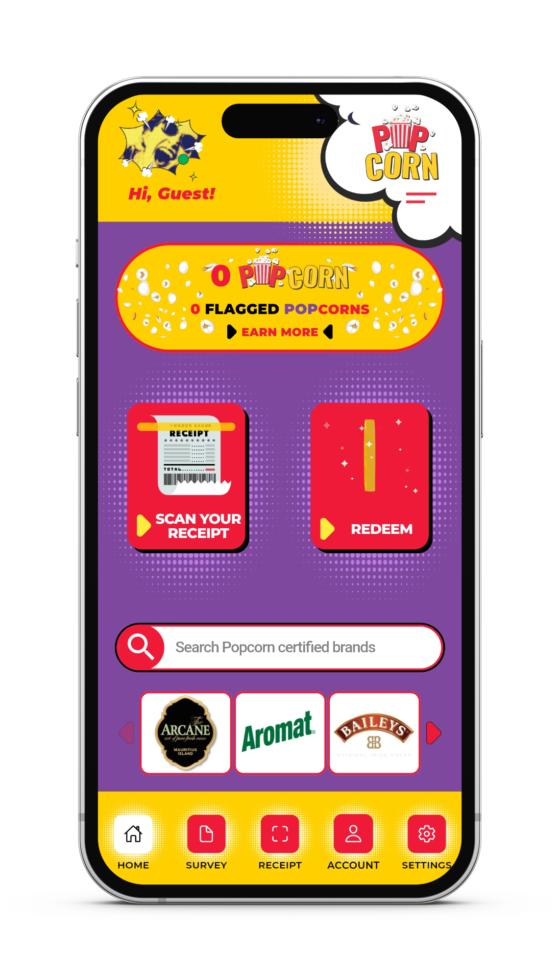 Popcorn App Screenshot 1