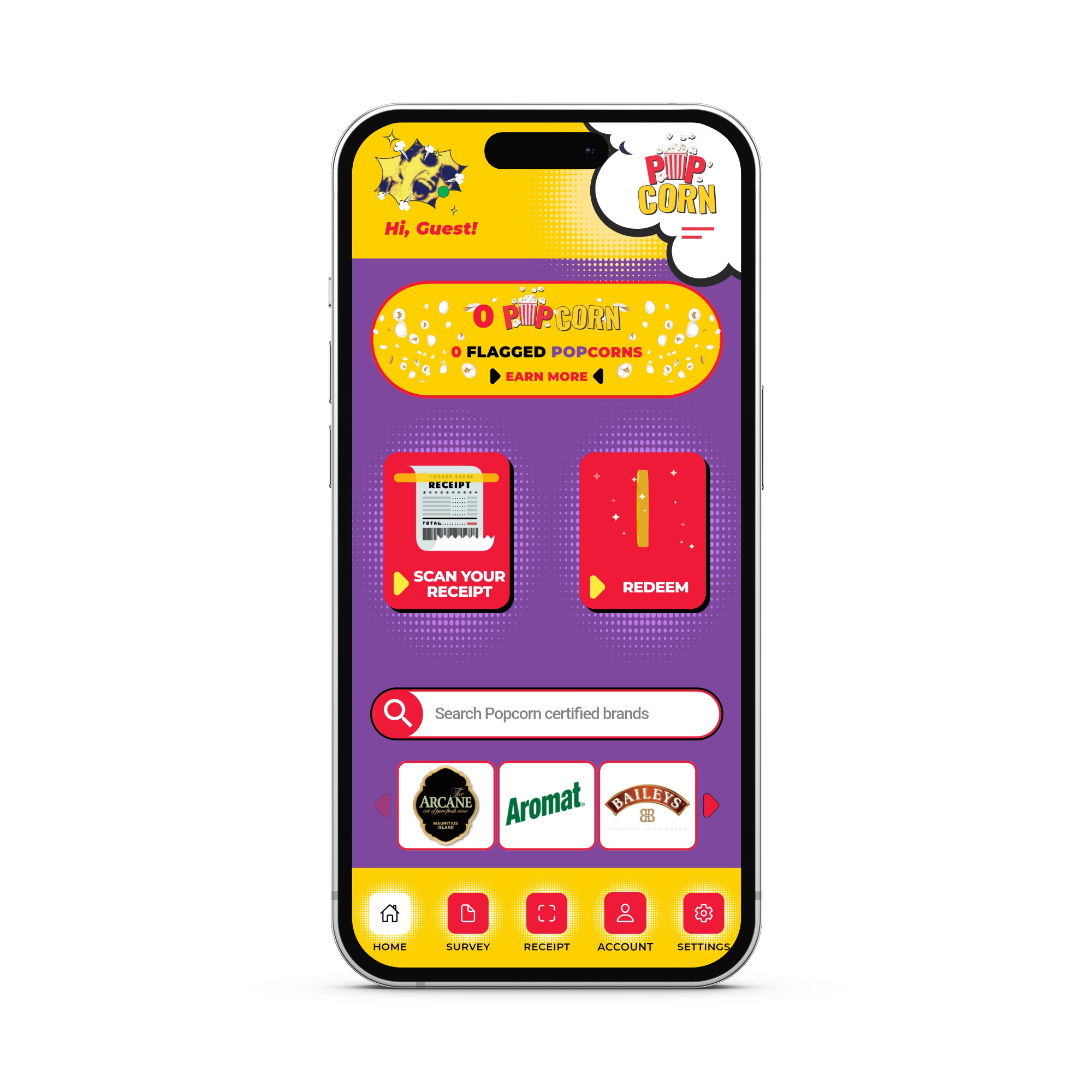 Popcorn App Screenshot 1