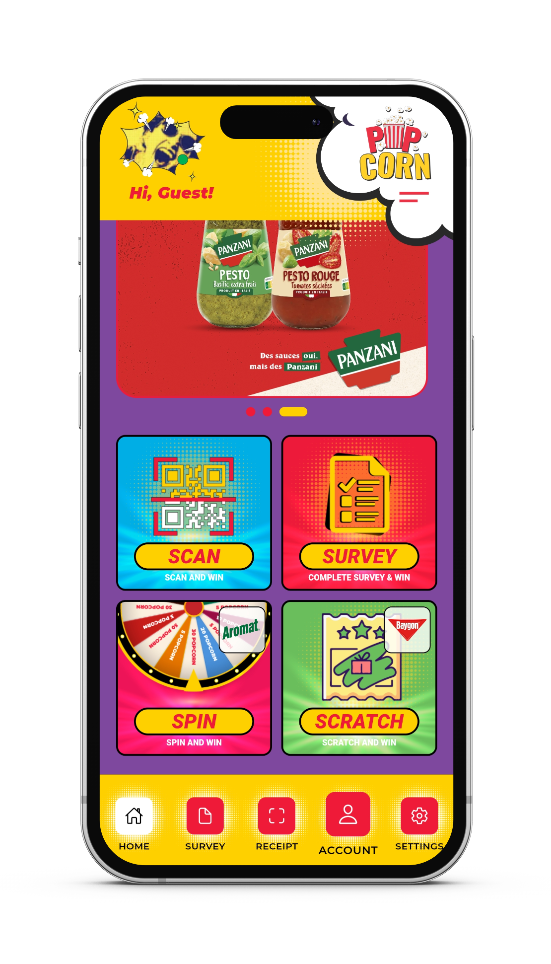 Popcorn App Screenshot 2