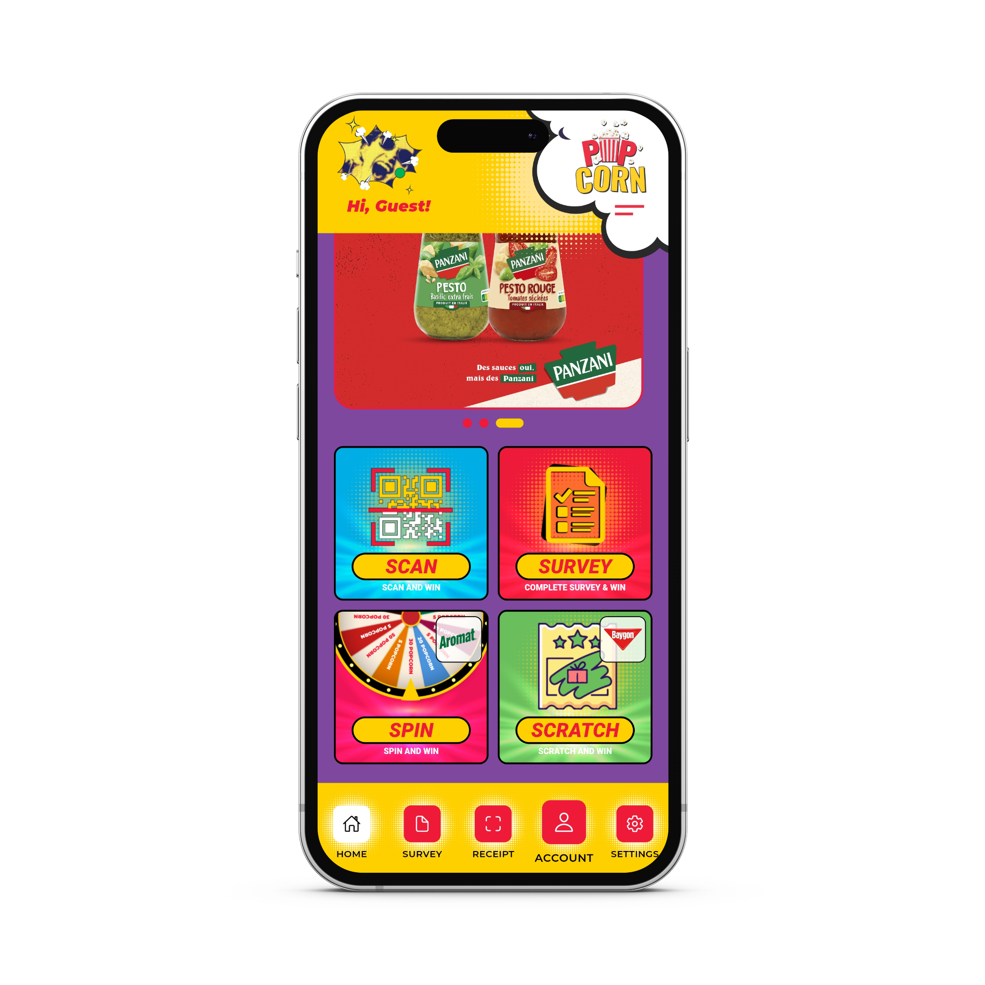 Popcorn App Screenshot 2
